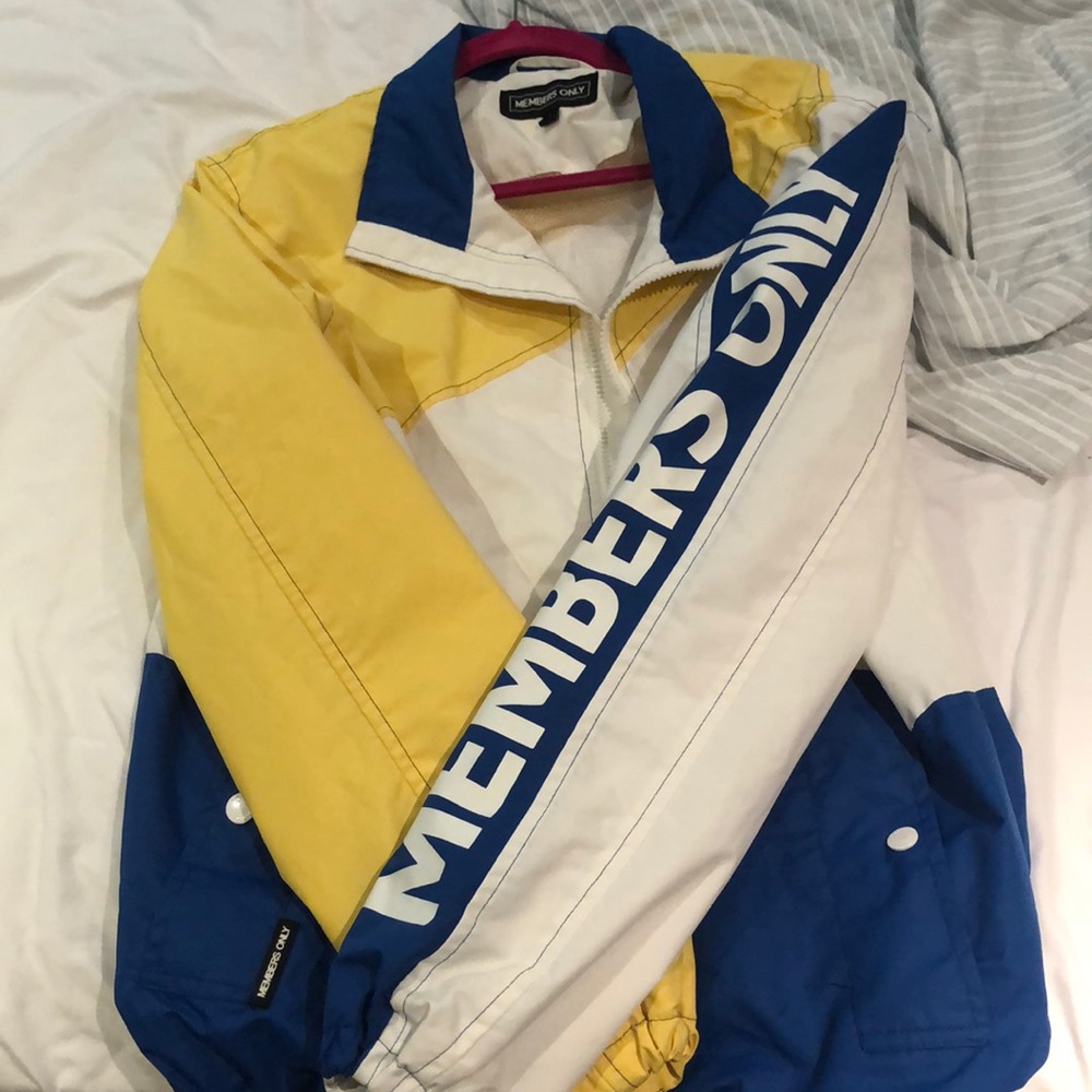 Members only wind breaker